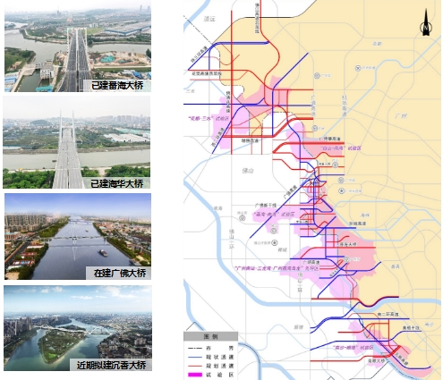 广佛两市道路衔接规划