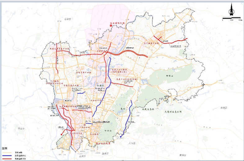 白云区道路建设项目三年（2021-2023年）近期实施计划